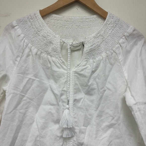 Rachel Zoe Linen Cotton Blend Blouse - Picture 5 of 9